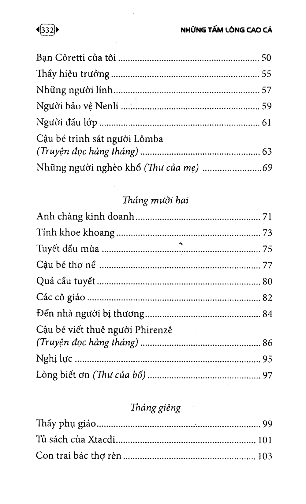 những tấm lòng cao cả (tái bản 2022)