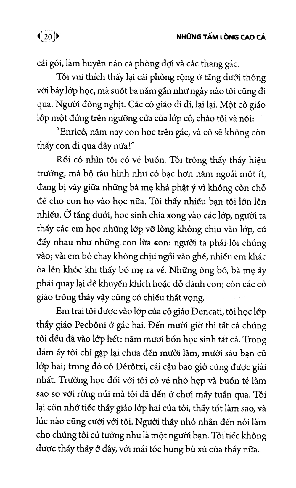 những tấm lòng cao cả (tái bản 2022)