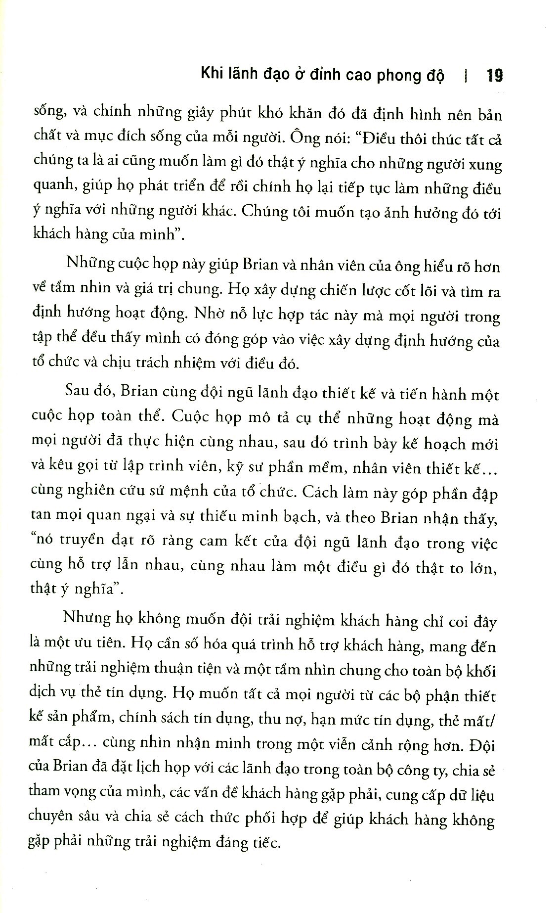 những thách thức của nhà lãnh đạo