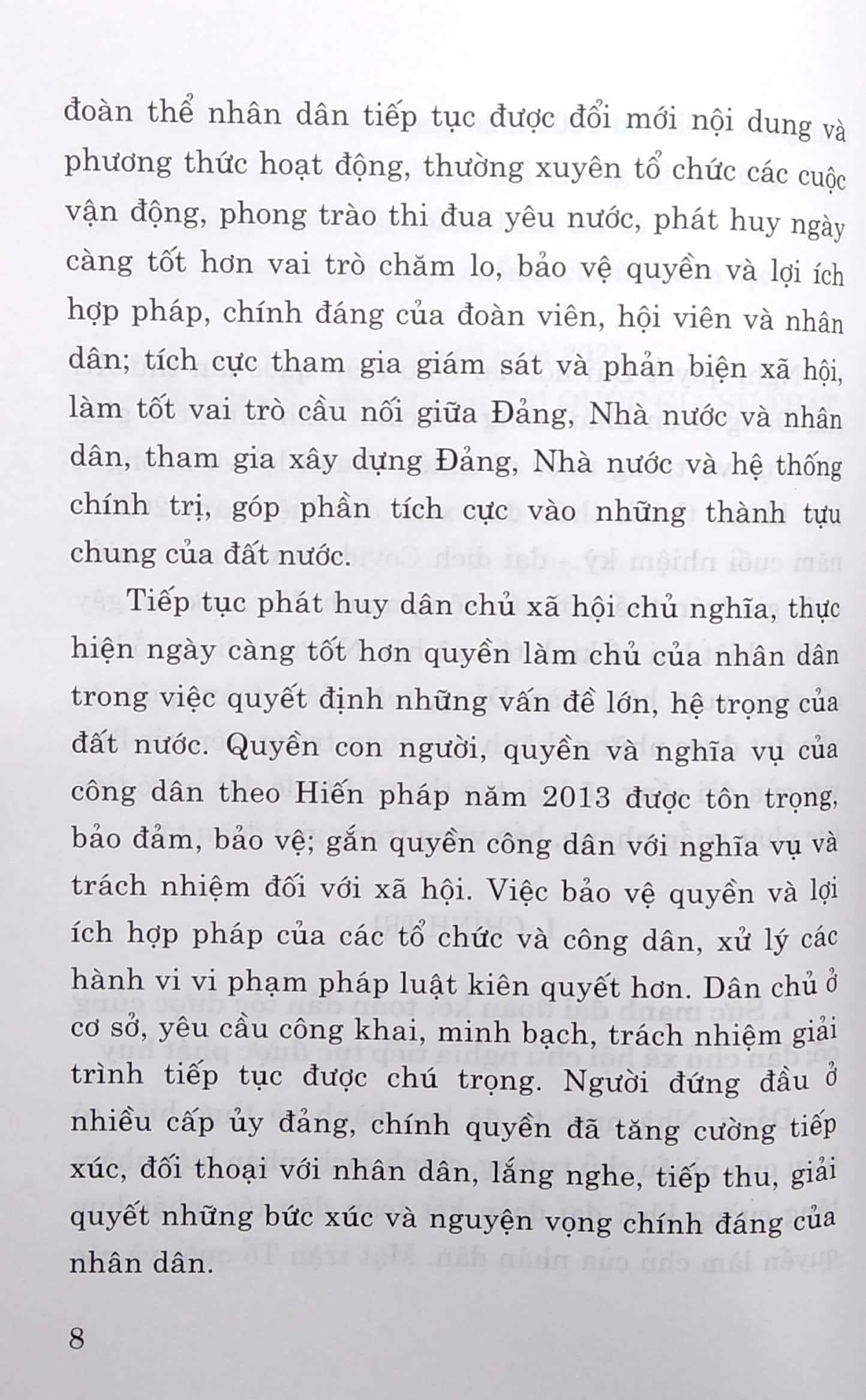 những thành tựu quan trọng của đất nước 5 năm 2016 - 2020 (tài liệu tuyên truyền trong nhân dân)