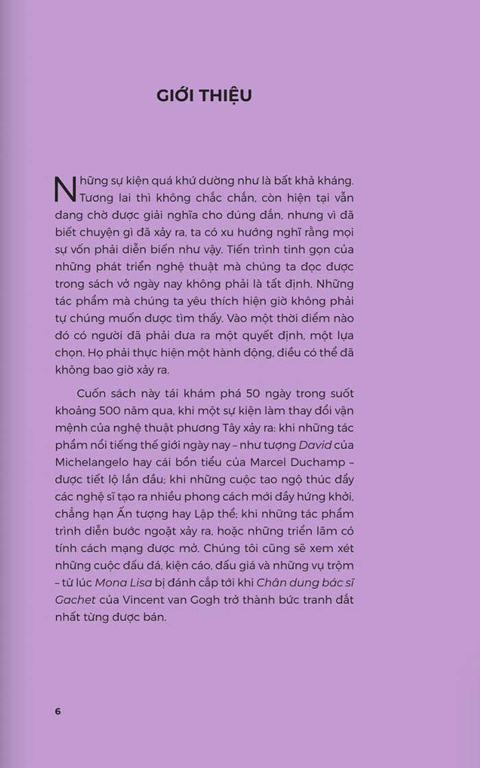 những thời khắc then chốt của nghệ thuật