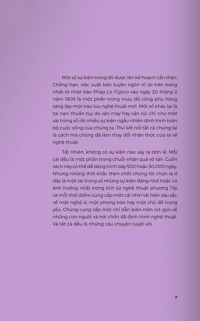 những thời khắc then chốt của nghệ thuật