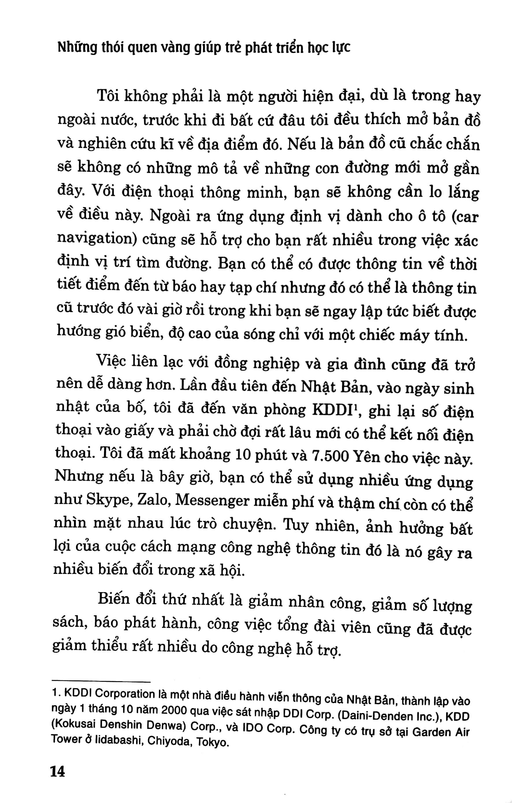 những thói quen vàng giúp trẻ phát triển học lực