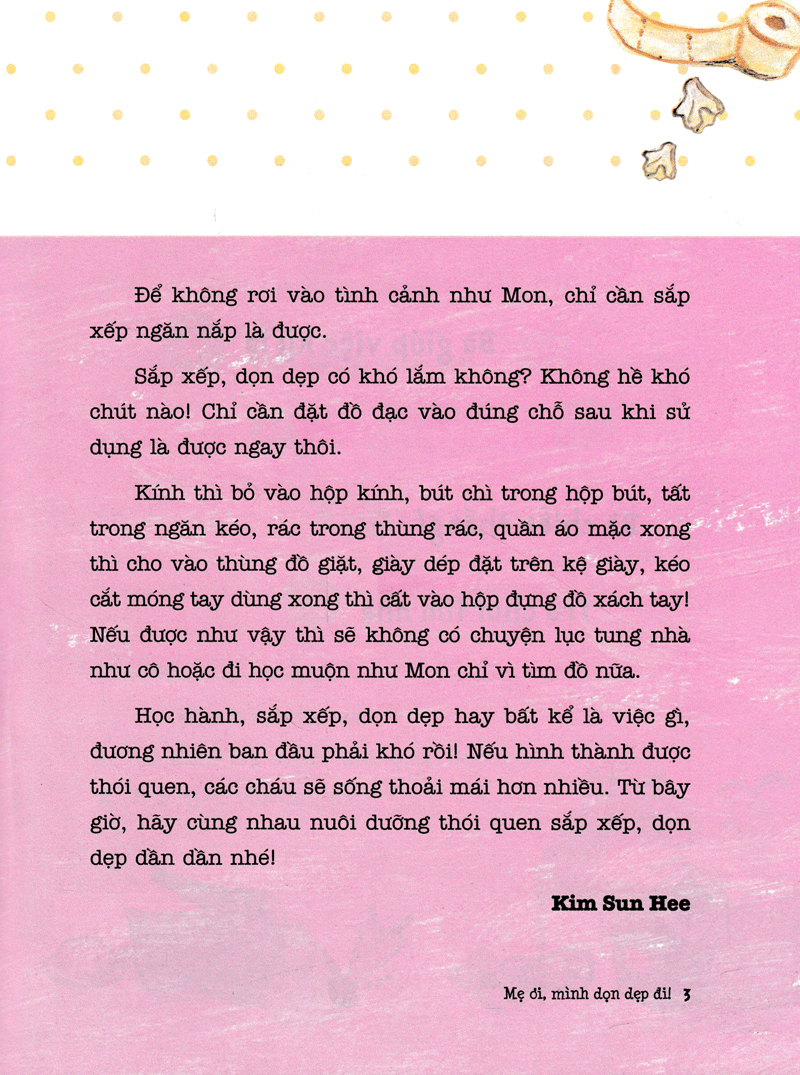 những thói quen vàng - mẹ ơi, mình dọn dẹp đi! (tái bản 2023)