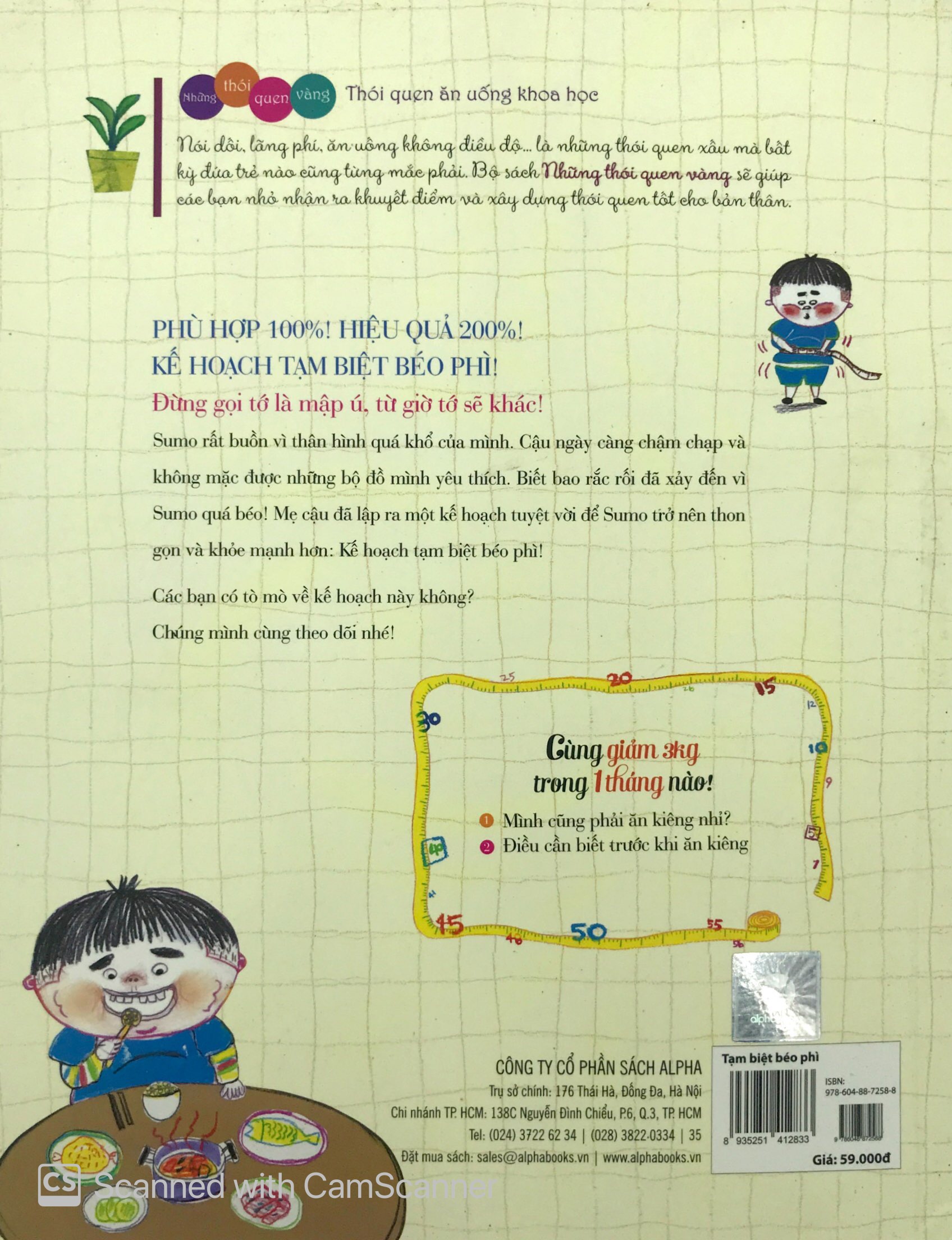 những thói quen vàng - tạm biệt béo phì (tái bản 2019)