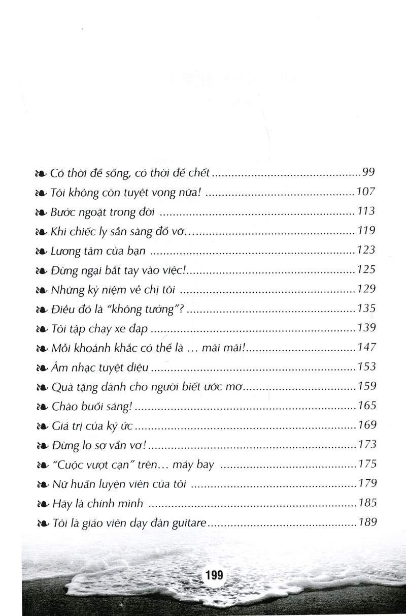 những trải nghiệm cuộc sống