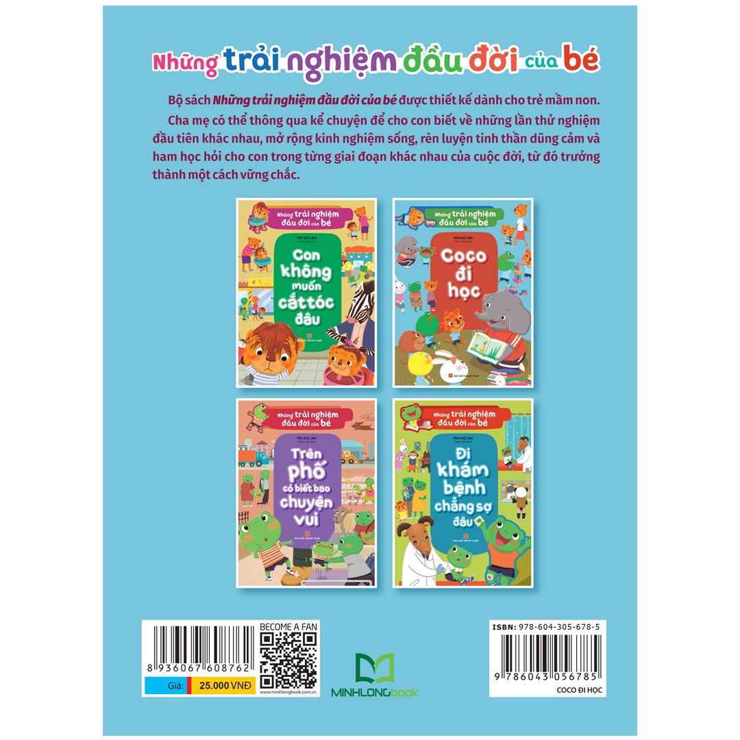 những trải nghiệm đầu đời của bé - coco đi học