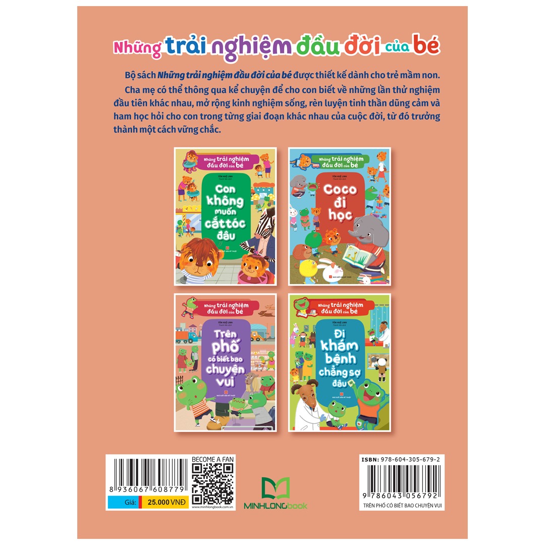 những trải nghiệm đầu đời của bé - trên phố có biết bao chuyện vui