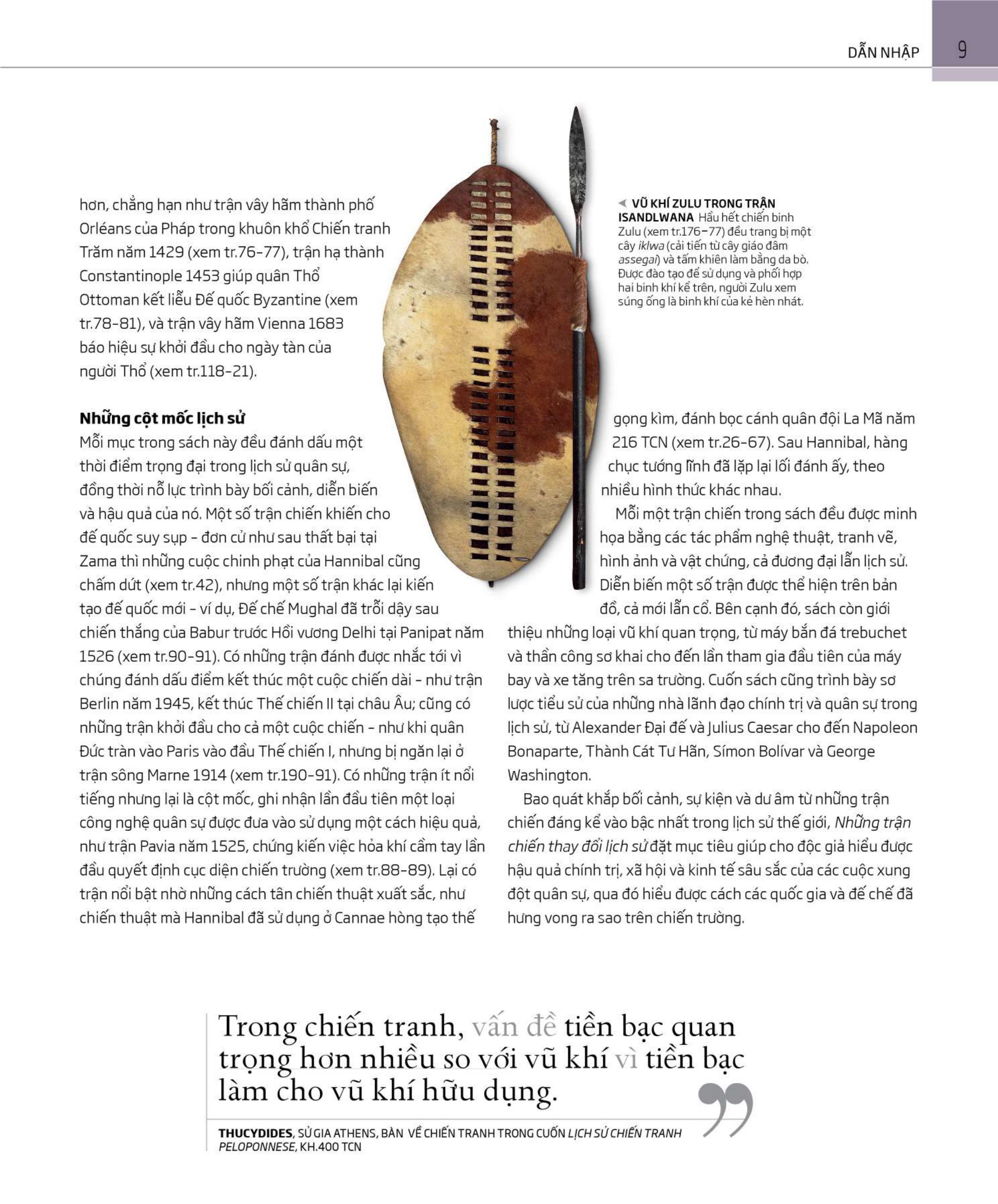 những trận chiến thay đổi lịch sử - ấn bản giới hạn - bìa da nâu