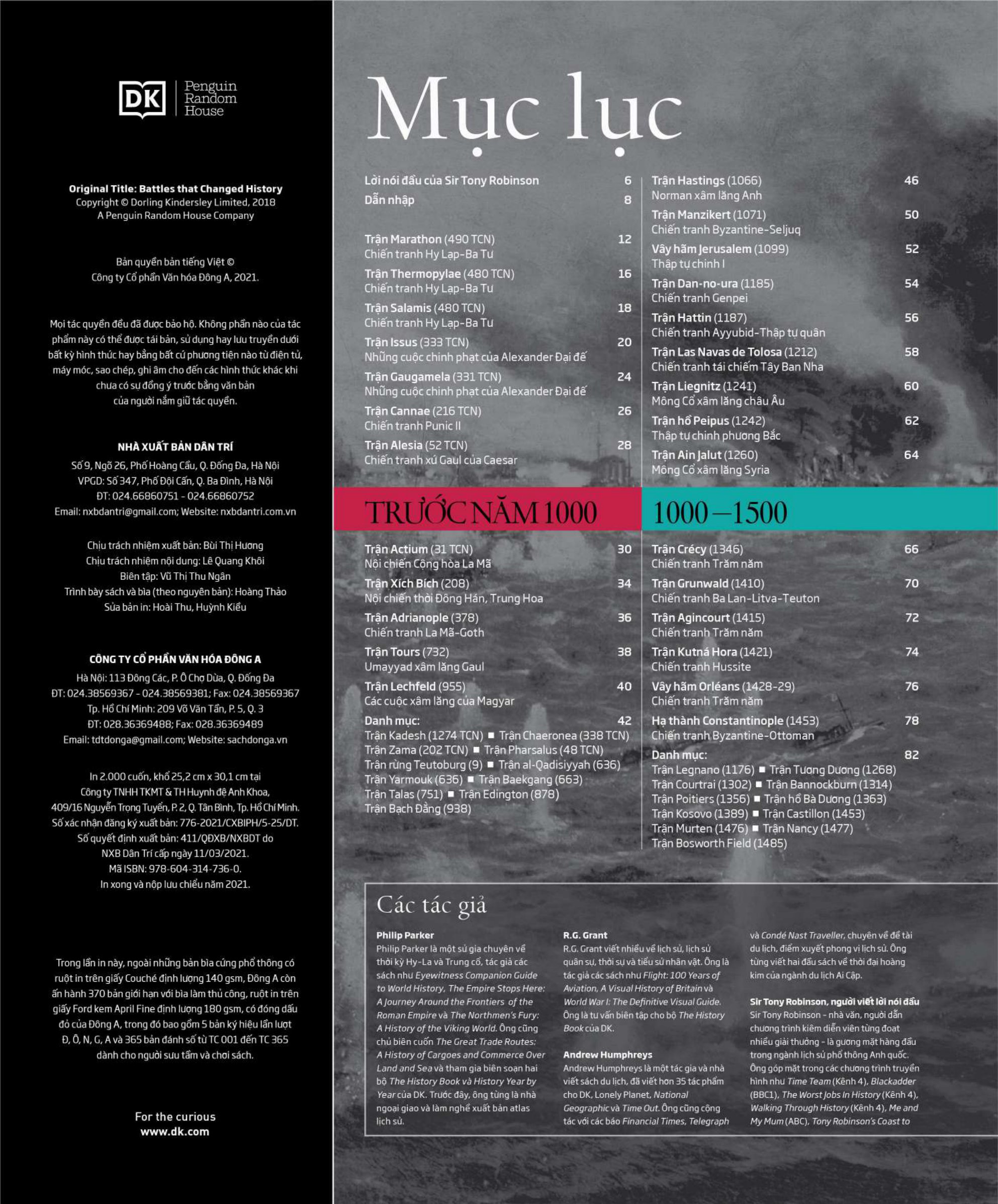 những trận chiến thay đổi lịch sử - ấn bản giới hạn - bìa da nâu