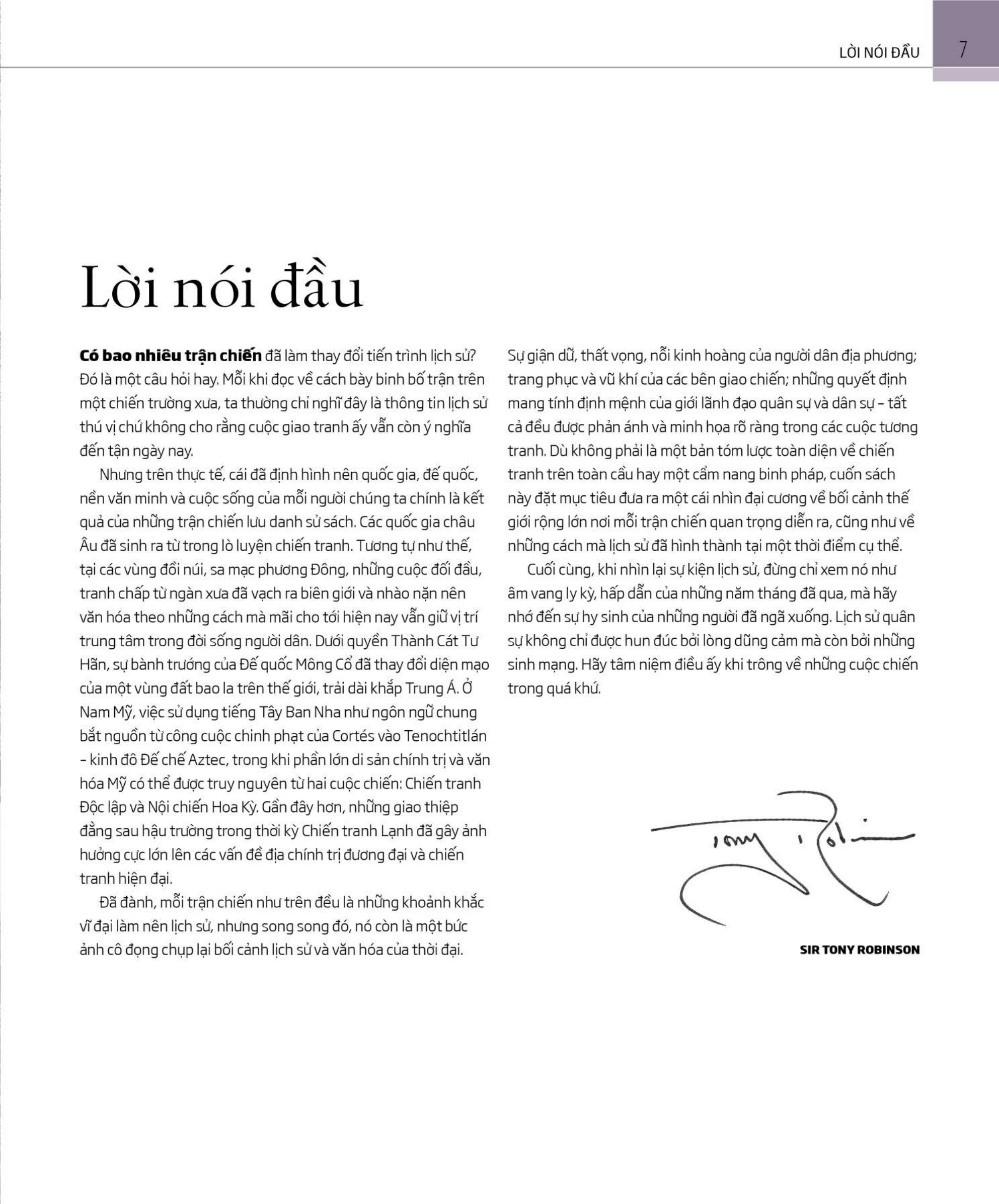 những trận chiến thay đổi lịch sử - ấn bản giới hạn - bìa da nâu