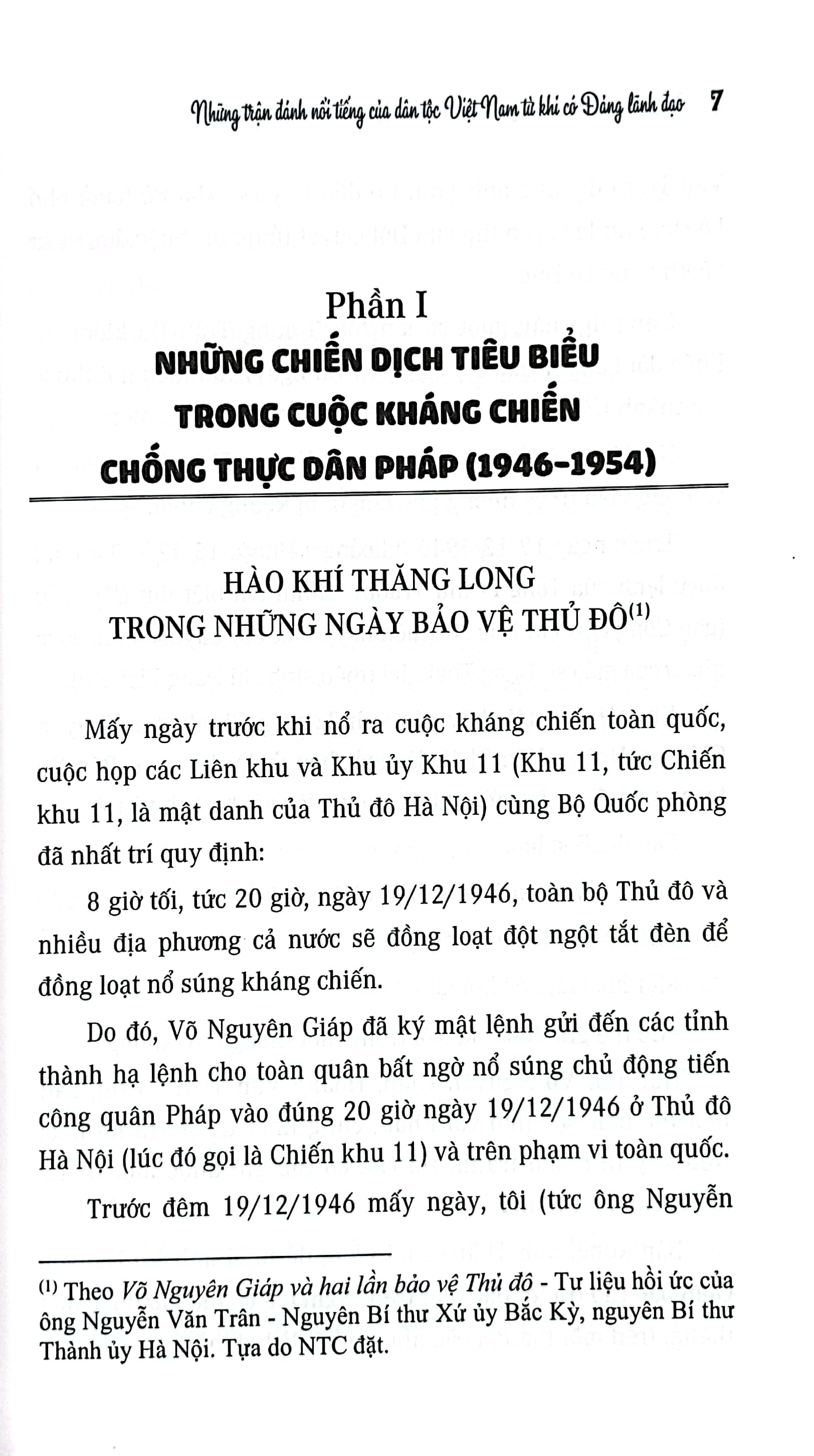 những trận đánh nổi tiếng của dân tộc việt nam từ khi có đảng lãnh đạo (tái bản 2023)