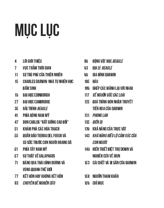 những trí tuệ vĩ đại - darwin nhà tự nhiên học, hành trình vĩ đại và thuyết tiến hóa