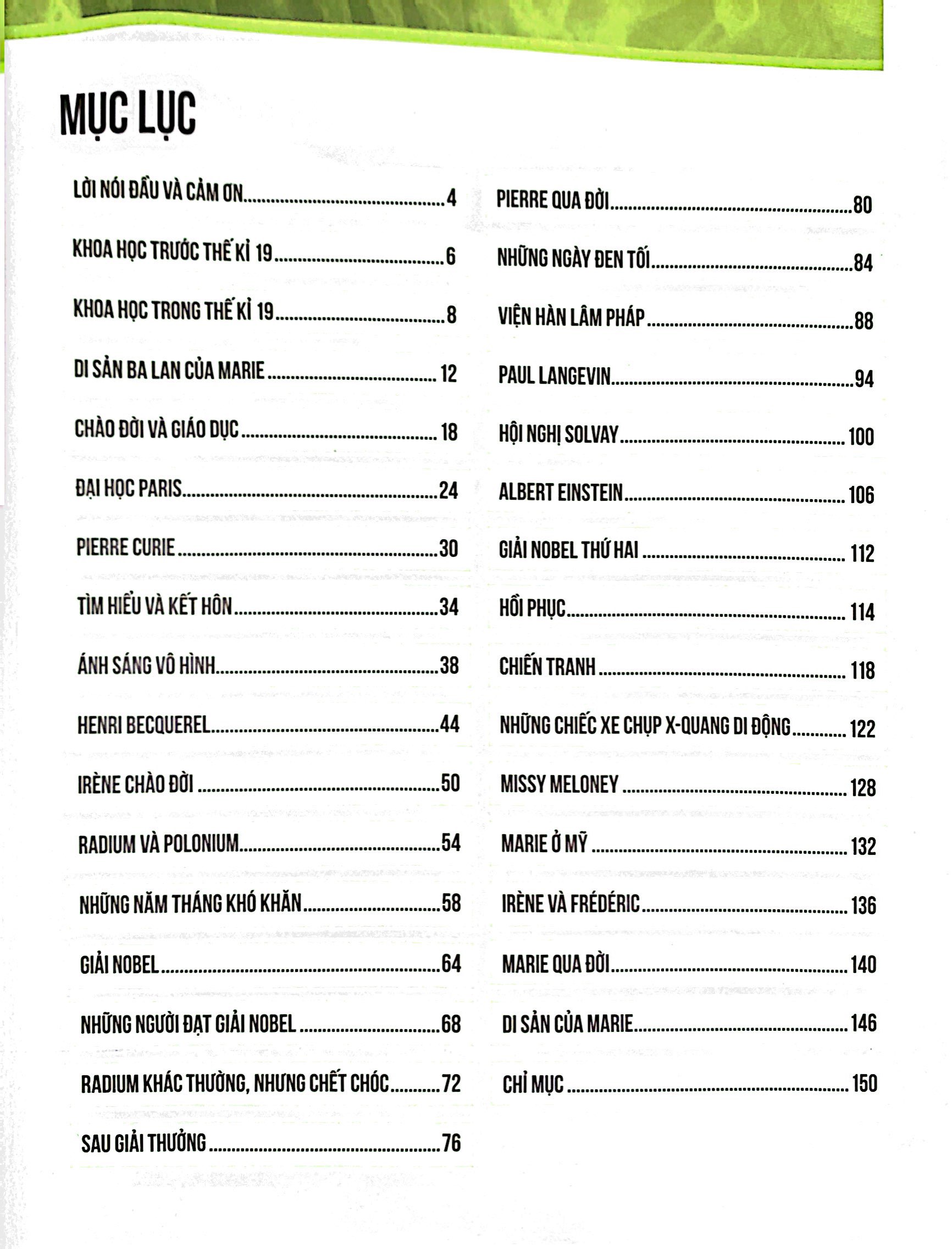 những trí tuệ vĩ đại - marie curie nhà nữ khoa học tiên phong, người đạt giải nobel, người khám phá ra chất phóng xạ