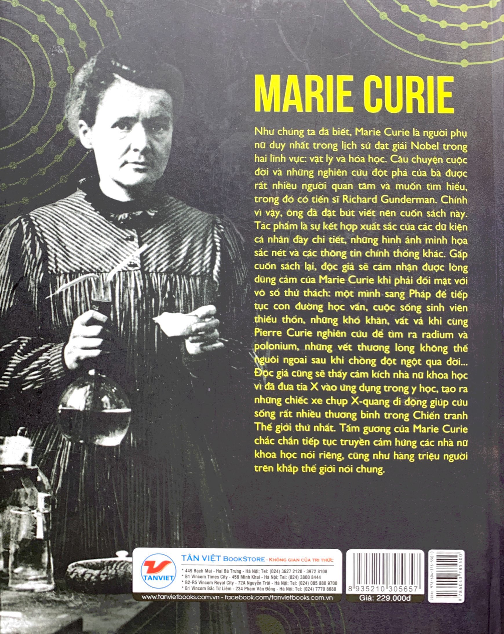 những trí tuệ vĩ đại - marie curie nhà nữ khoa học tiên phong, người đạt giải nobel, người khám phá ra chất phóng xạ