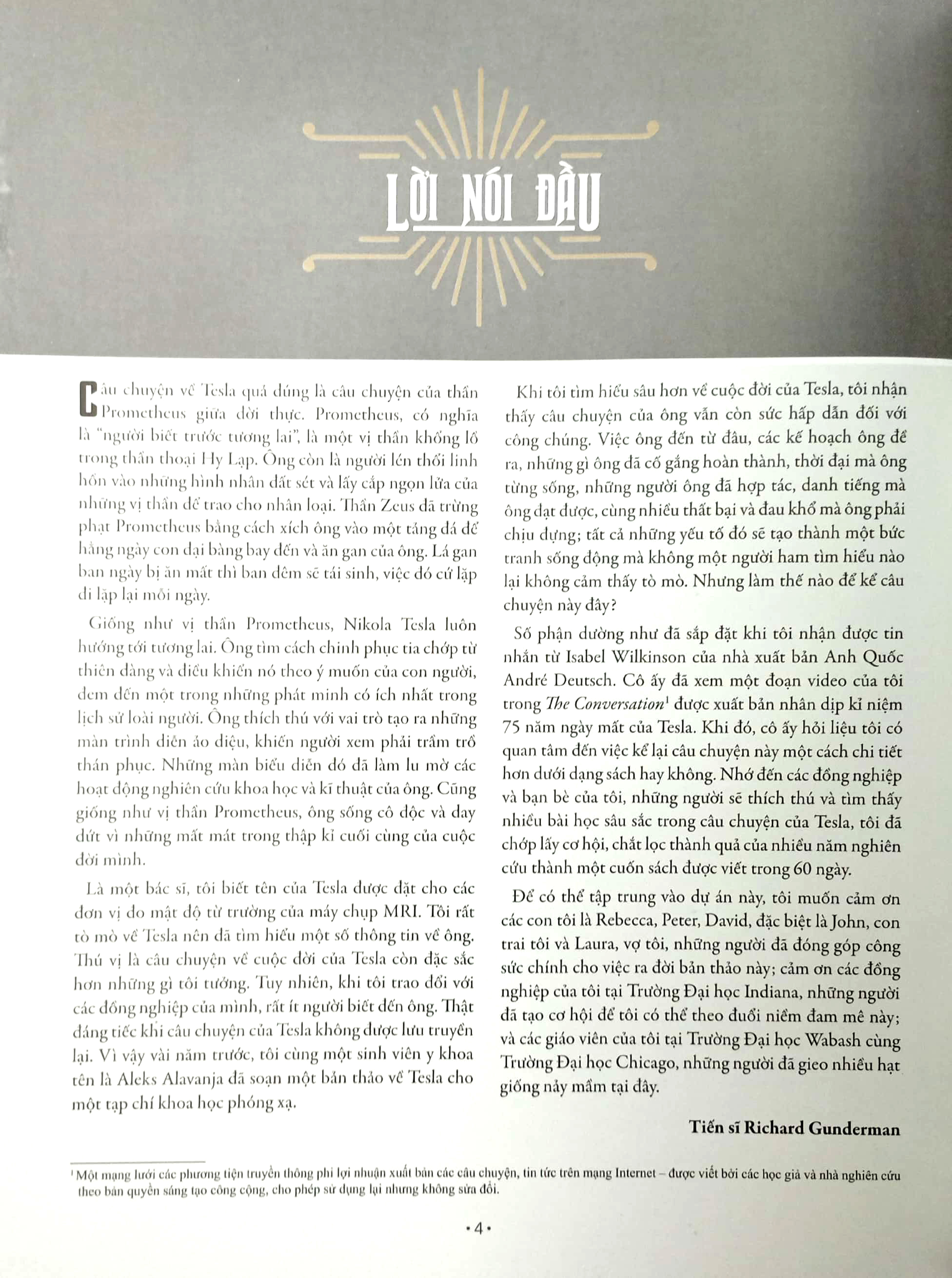 những trí tuệ vĩ đại - tesla nhà phát minh, cha đẻ của dòng điện xoay chiều