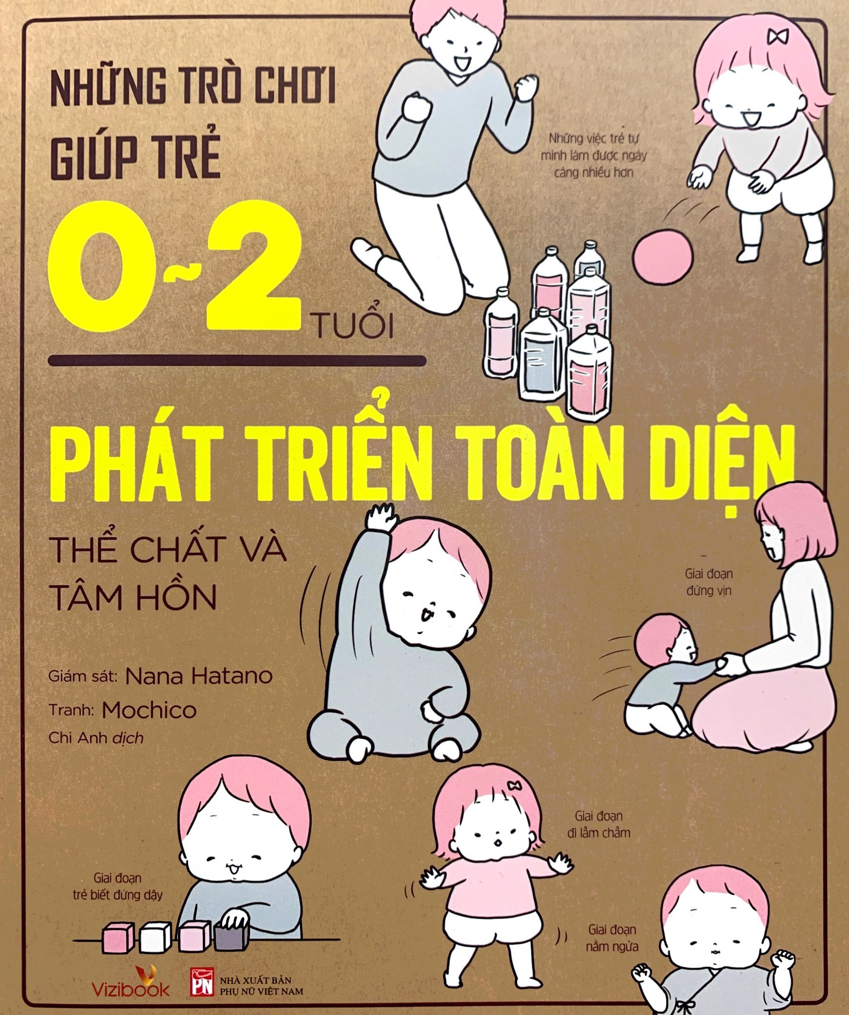 những trò chơi giúp trẻ 0-2 tuổi phát triển toàn diện thể chất và tâm hồn