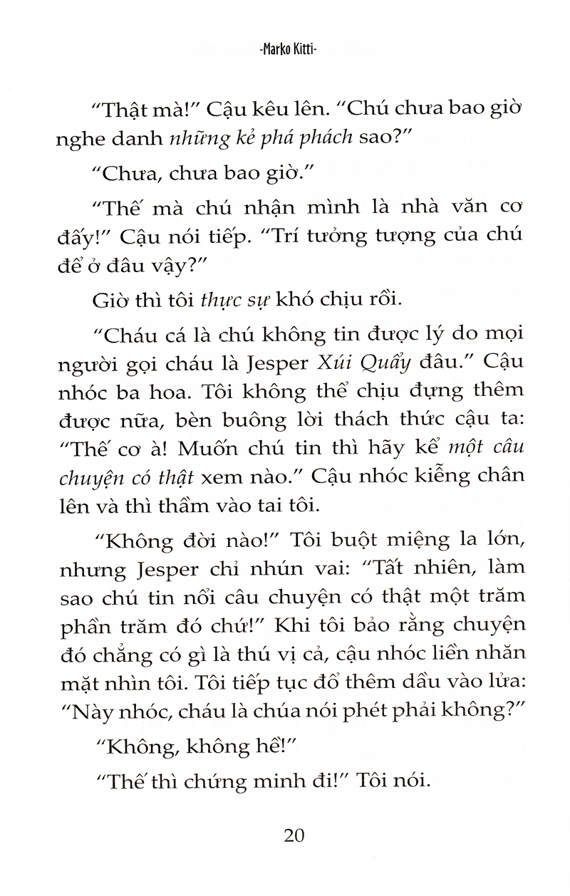những trò lố của jesper xúi quẩy - con mèo sặc sỡ và trò đùa kiểu tây ban nha