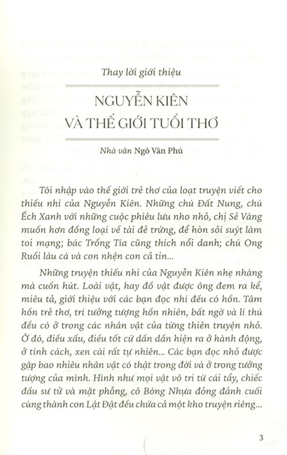 những truyện hay viết cho thiếu nhi - nguyễn kiên (tái bản 2020)