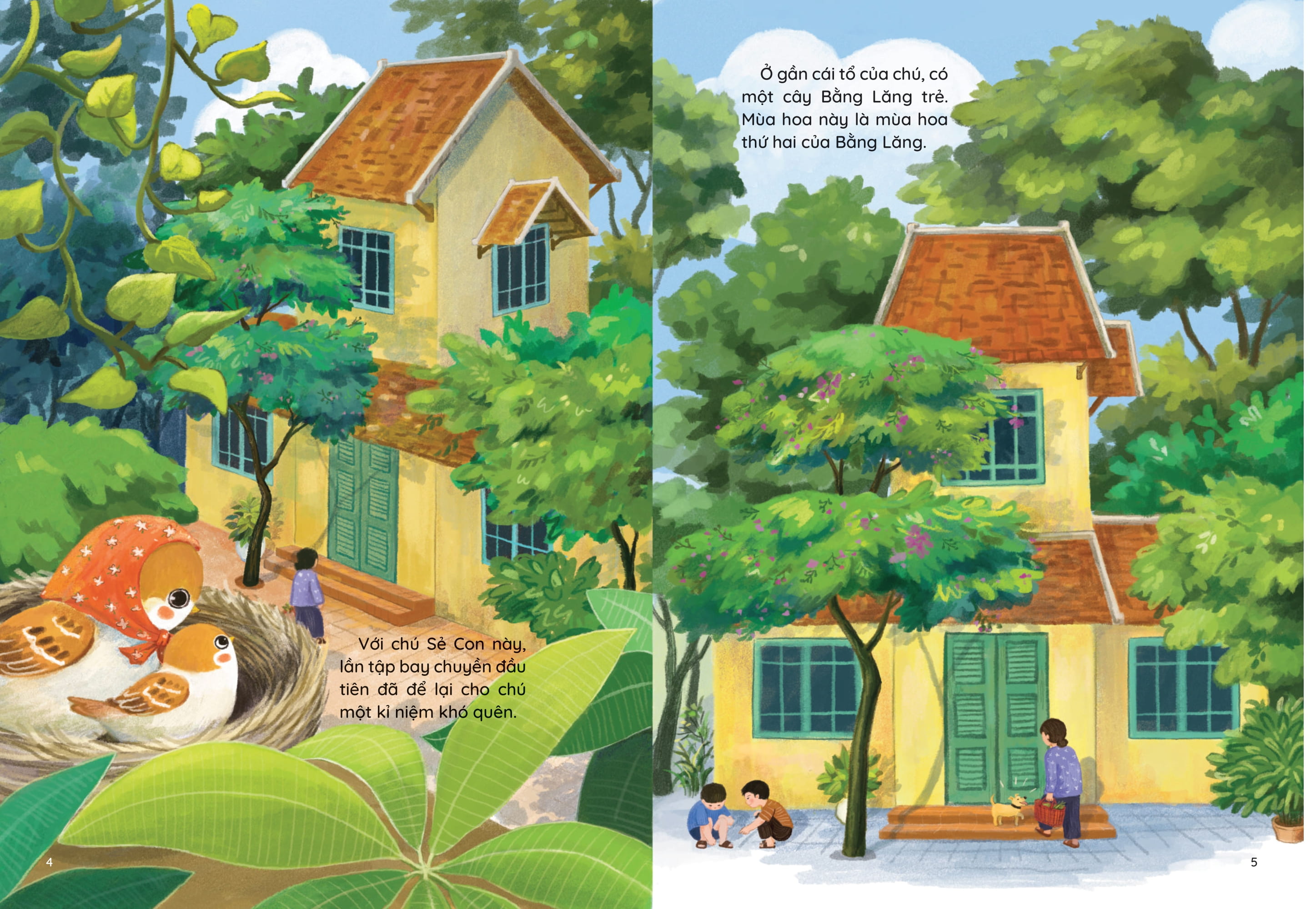 Nhung Truyen Hay Viet Cho Thieu Nhi - Phien Ban Sach Tranh - Chu Se Con Va Bong Hoa Bang Lang