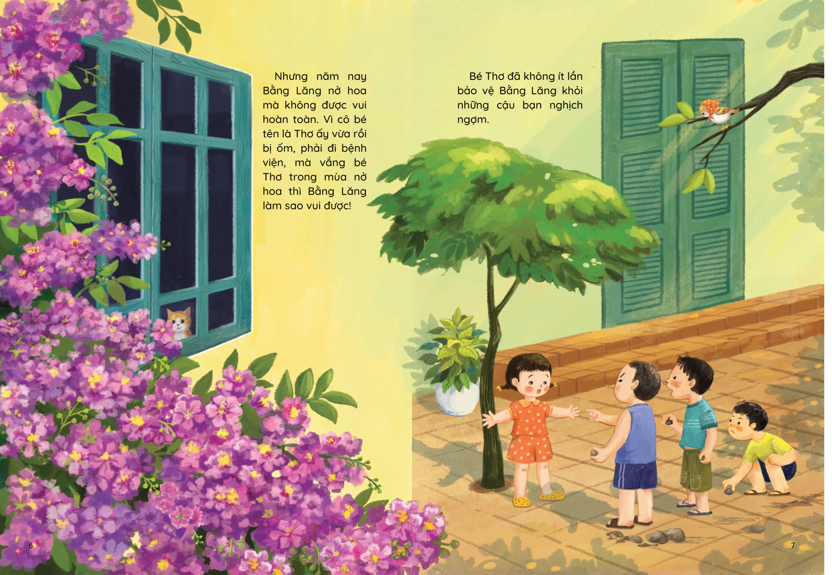 Nhung Truyen Hay Viet Cho Thieu Nhi - Phien Ban Sach Tranh - Chu Se Con Va Bong Hoa Bang Lang