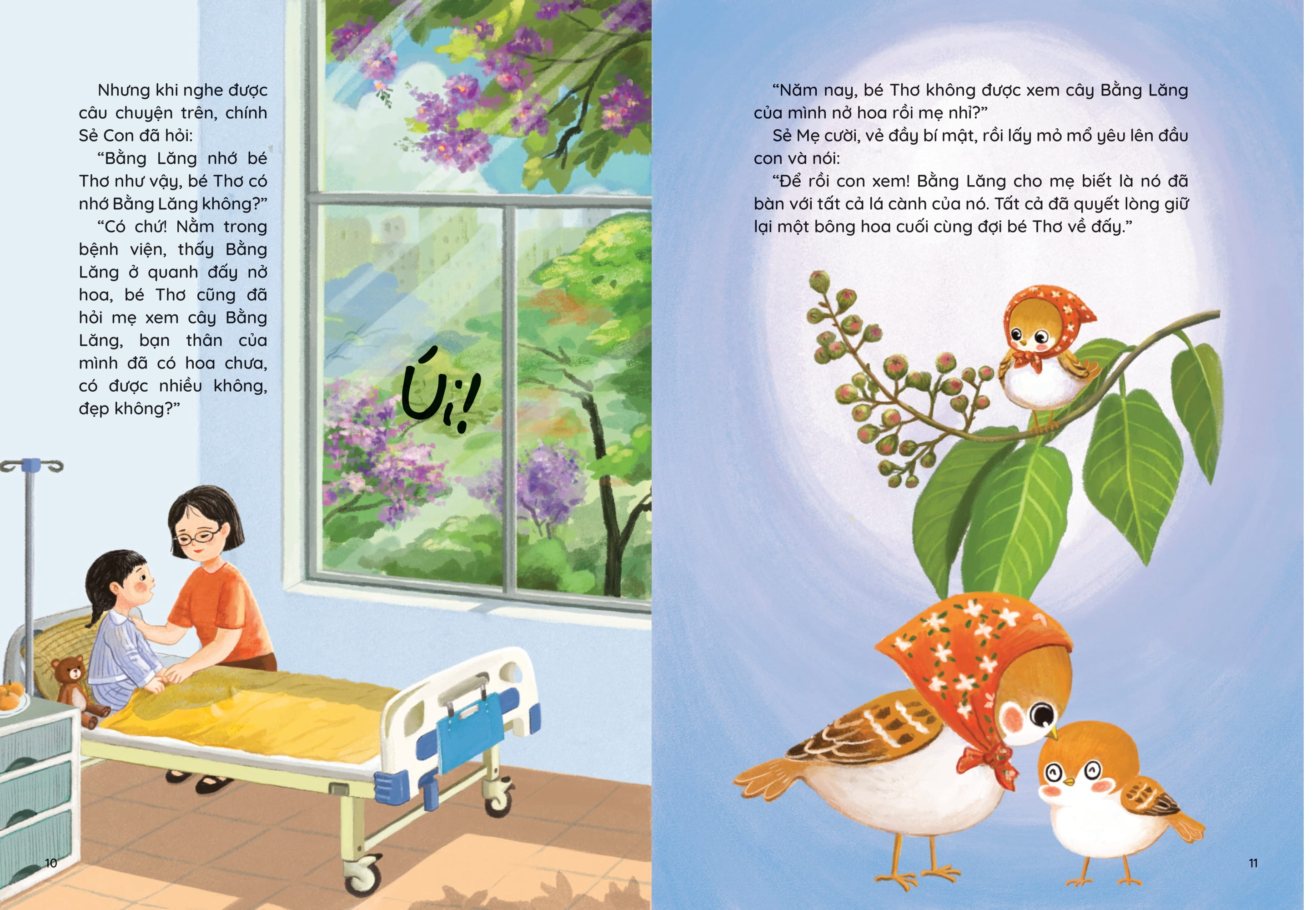 Nhung Truyen Hay Viet Cho Thieu Nhi - Phien Ban Sach Tranh - Chu Se Con Va Bong Hoa Bang Lang
