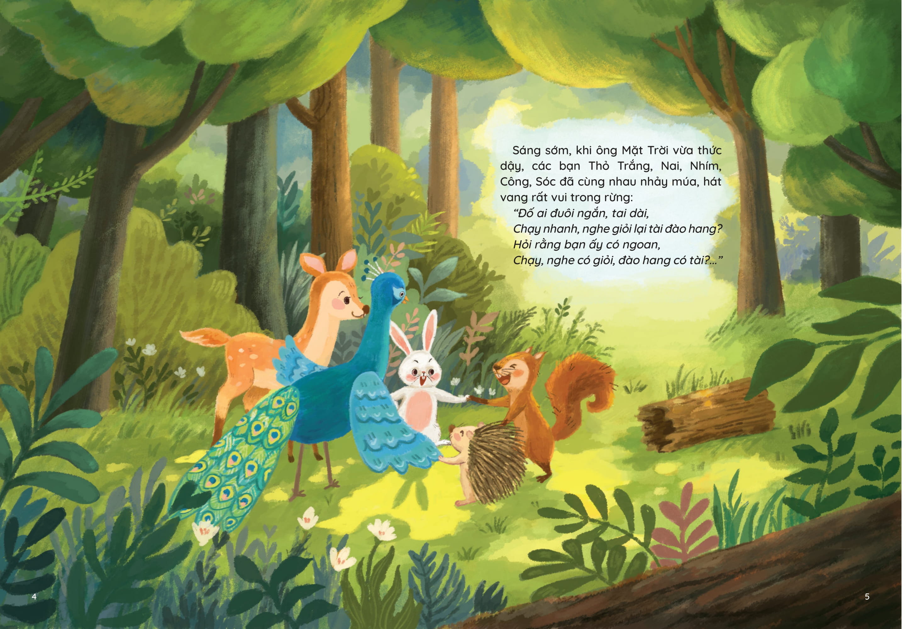 Nhung Truyen Hay Viet Cho Thieu Nhi - Phien Ban Sach Tranh - Duoi Ngan, Tai Dai