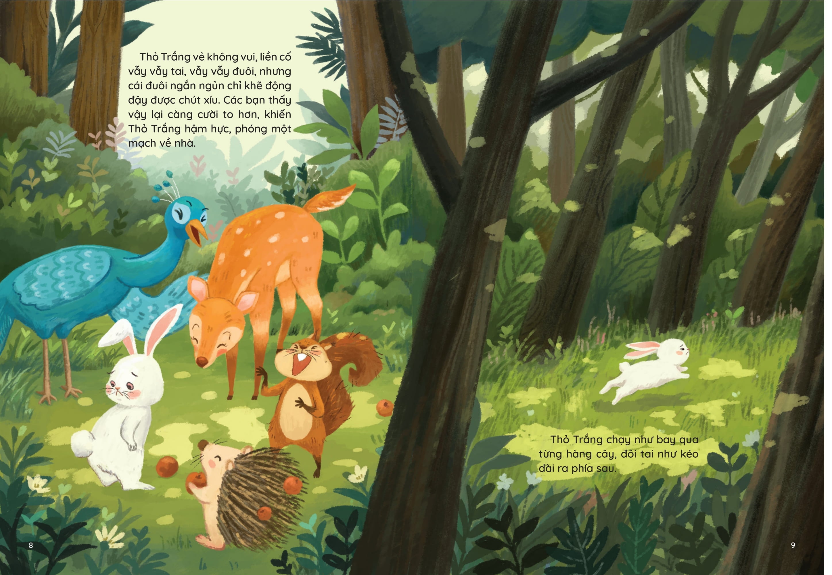 Nhung Truyen Hay Viet Cho Thieu Nhi - Phien Ban Sach Tranh - Duoi Ngan, Tai Dai