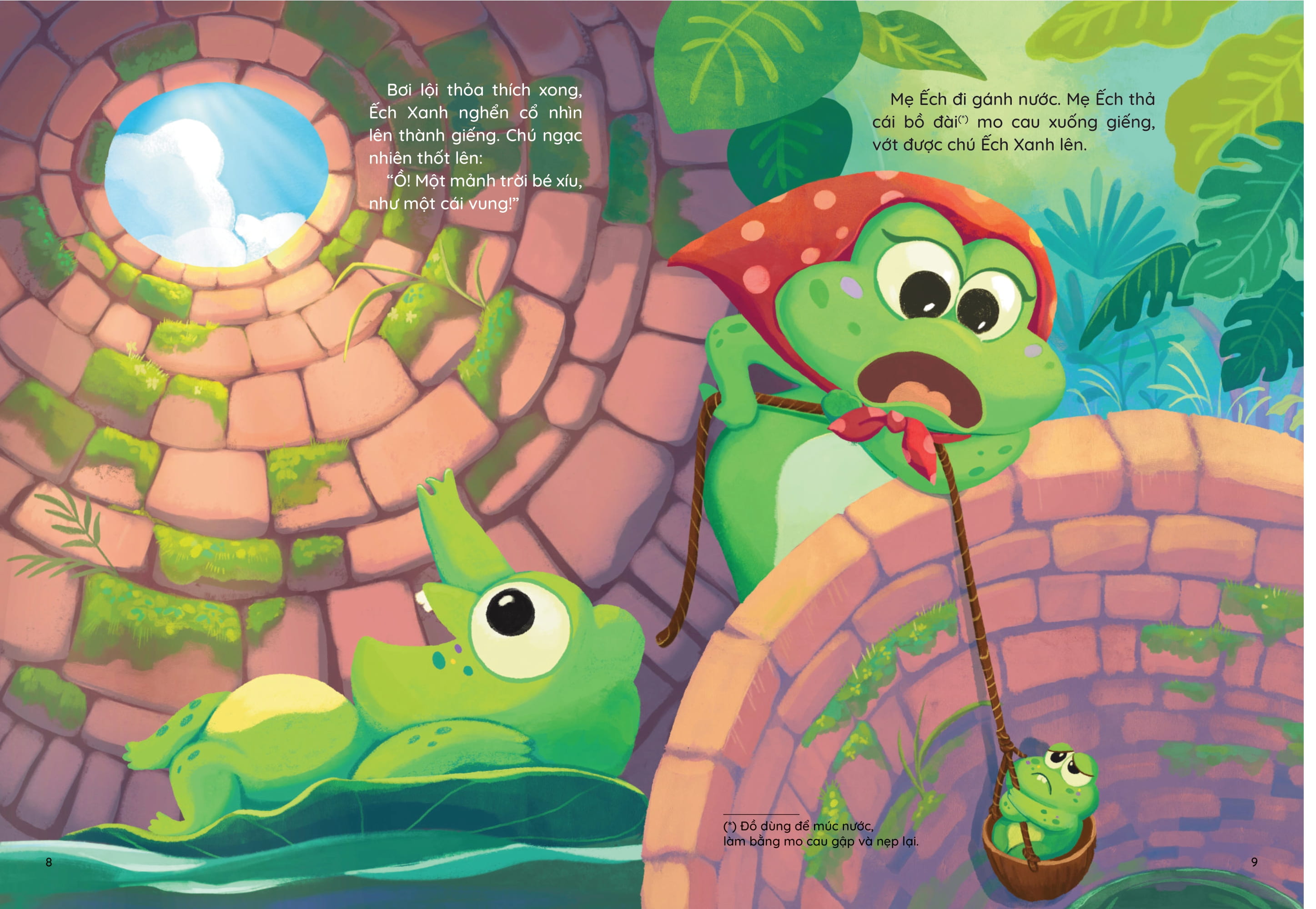 Nhung Truyen Hay Viet Cho Thieu Nhi - Phien Ban Sach Tranh - Ech Xanh Di Hoc