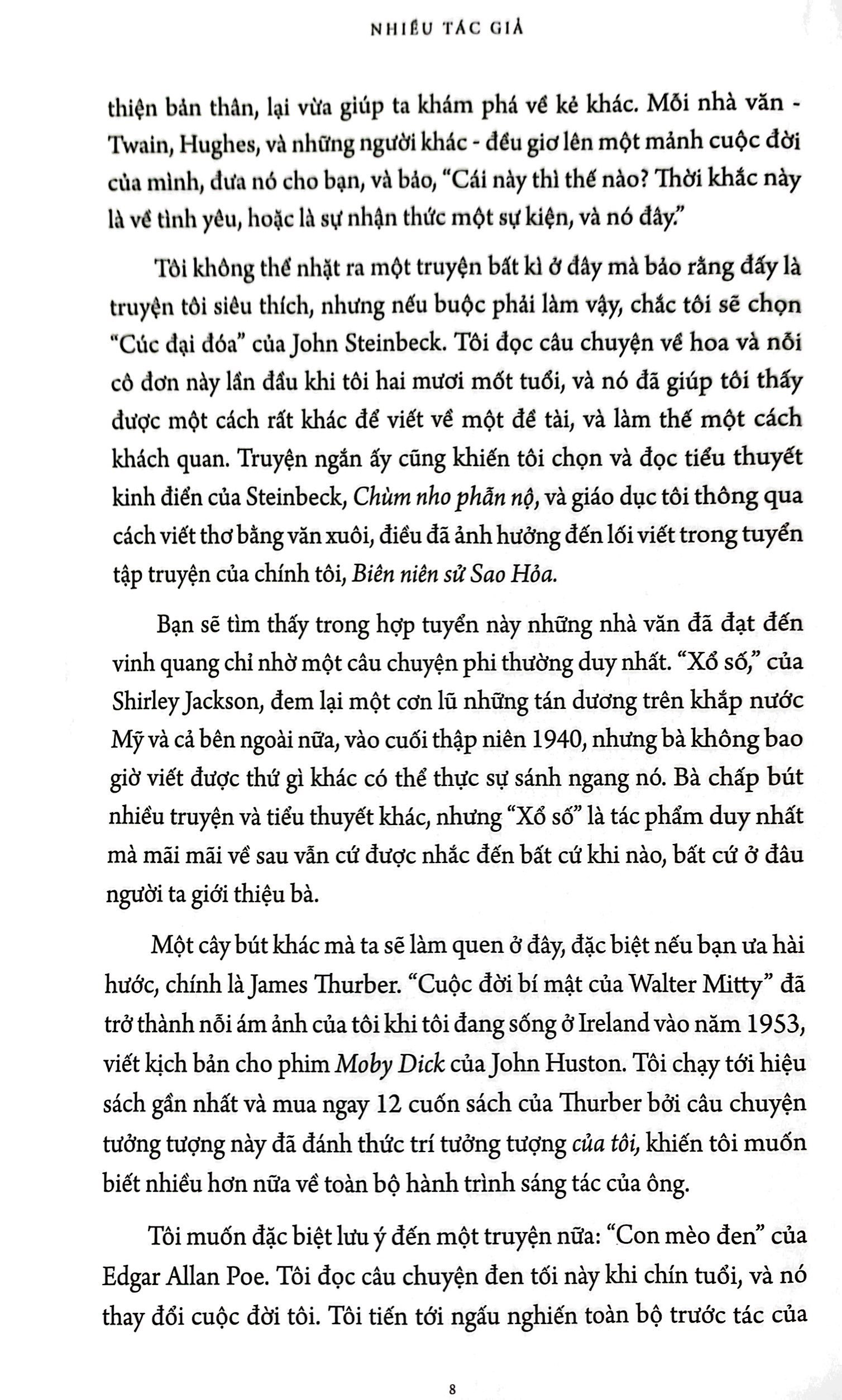 những truyện ngắn mĩ trứ danh