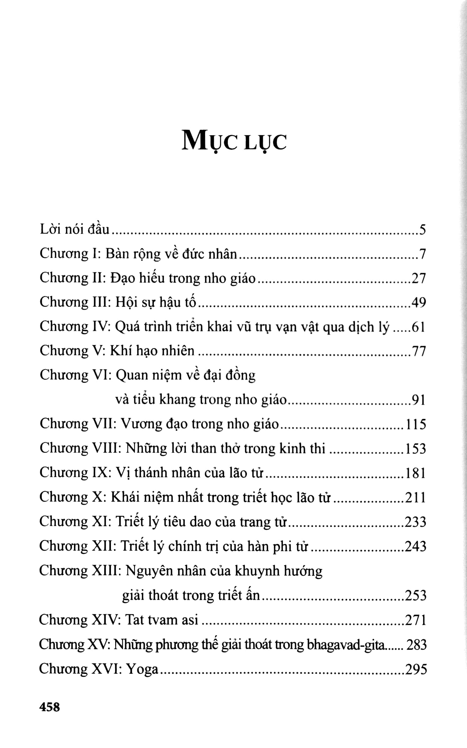 những vấn đề thiết yếu trong triết đông