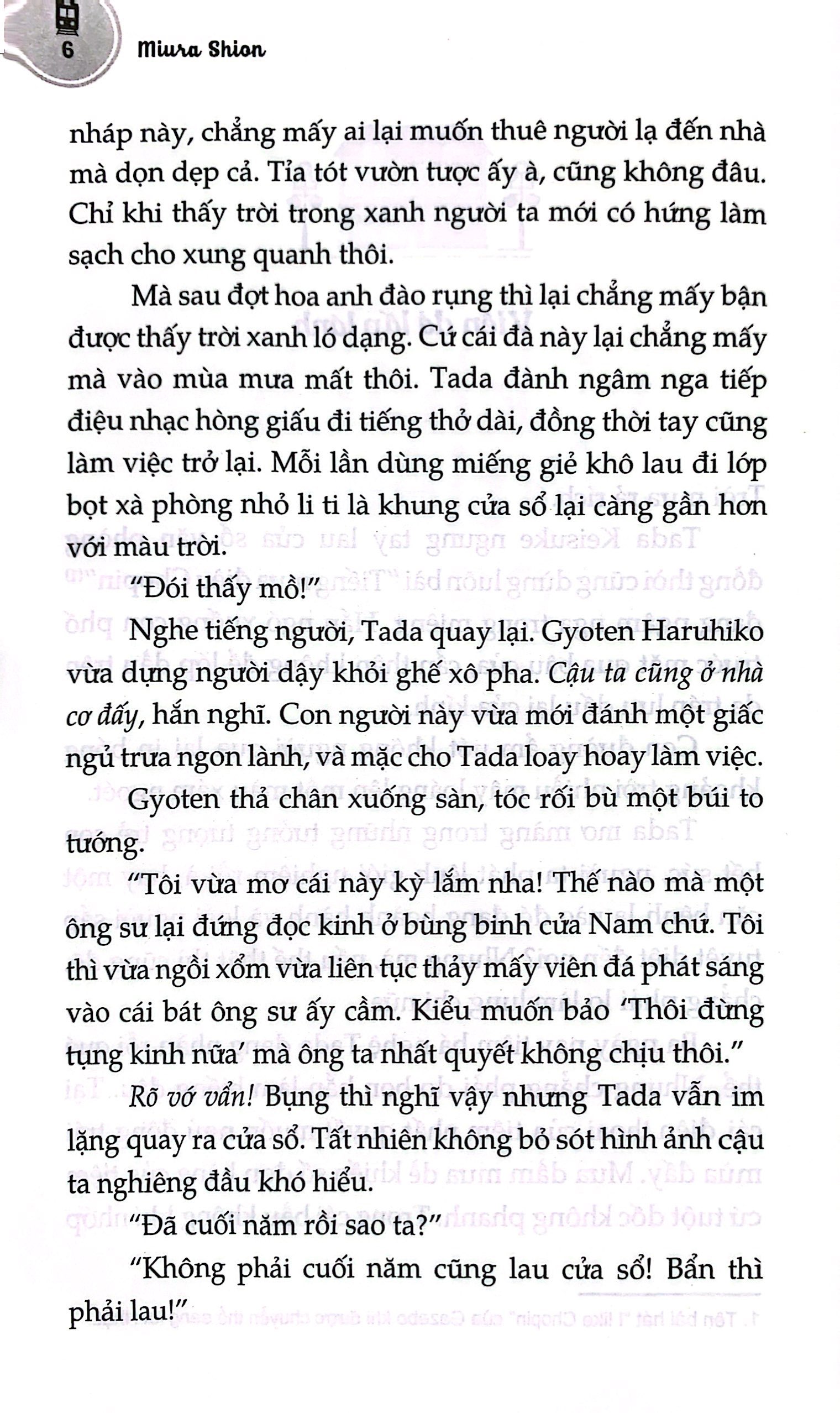 những vị khách của tiệm bá nghệ tada