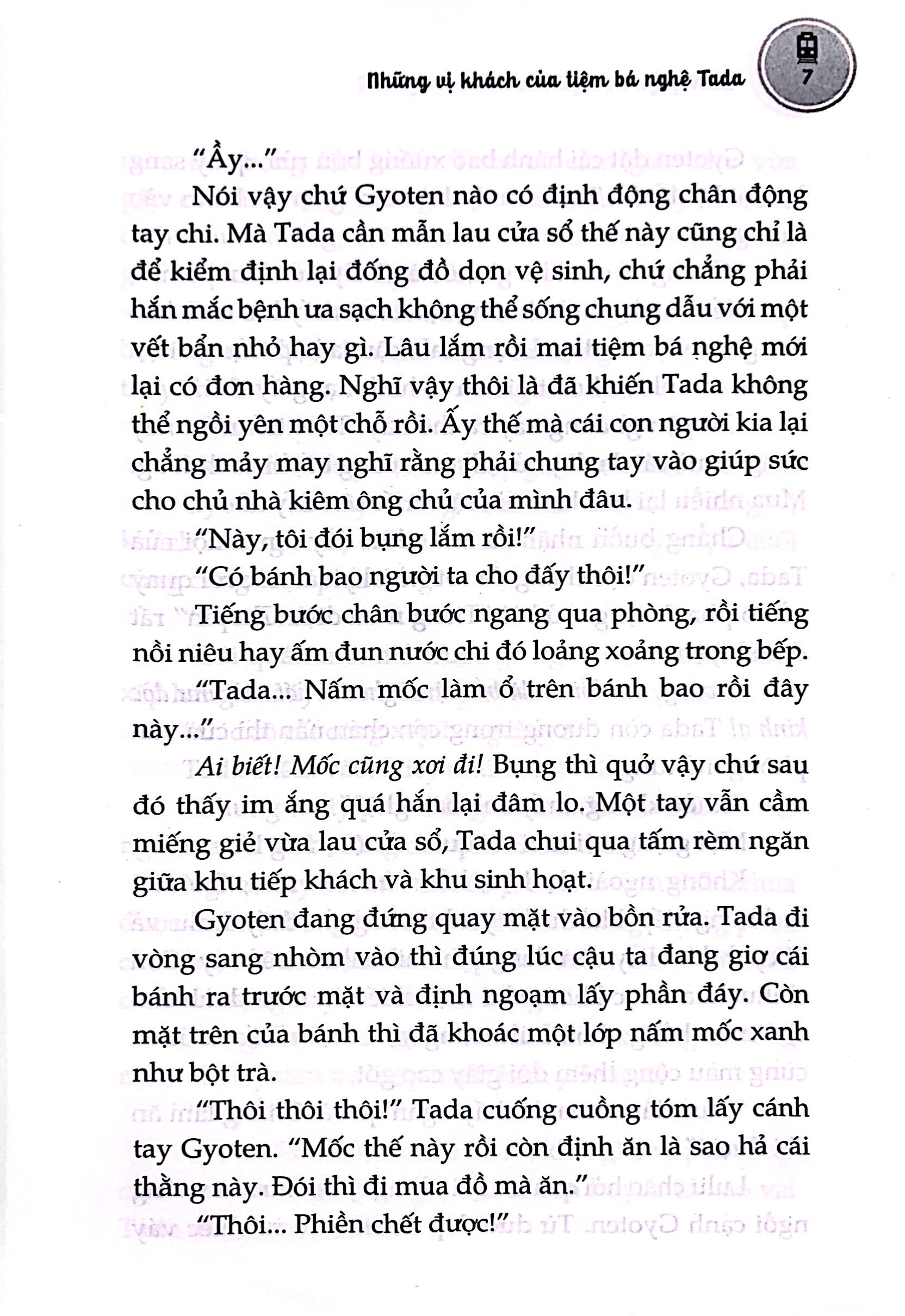 những vị khách của tiệm bá nghệ tada