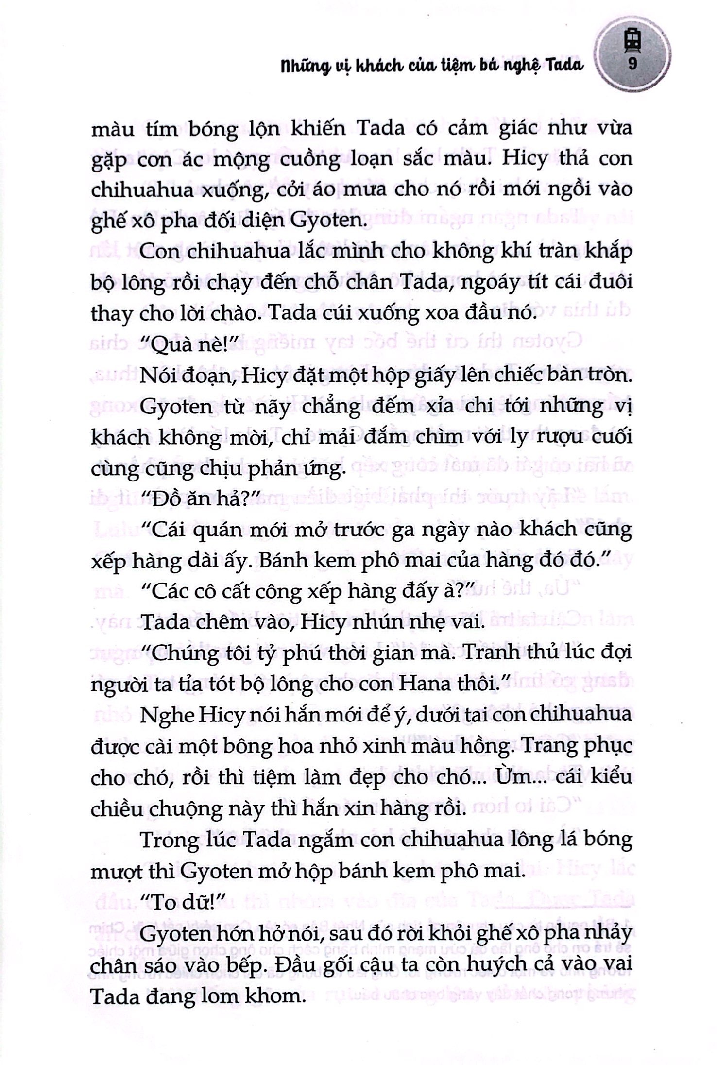 những vị khách của tiệm bá nghệ tada