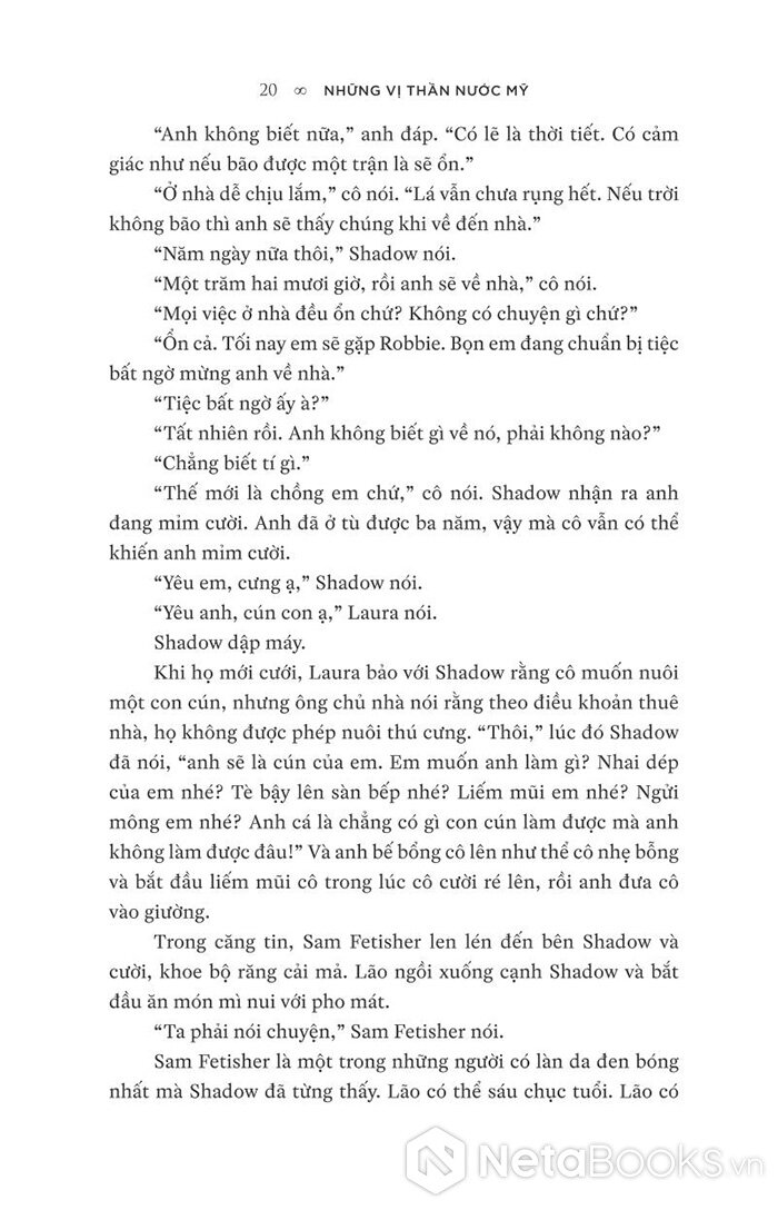 những vị thần nước mỹ