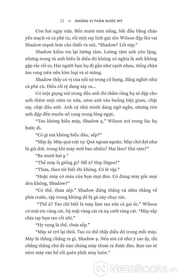 những vị thần nước mỹ