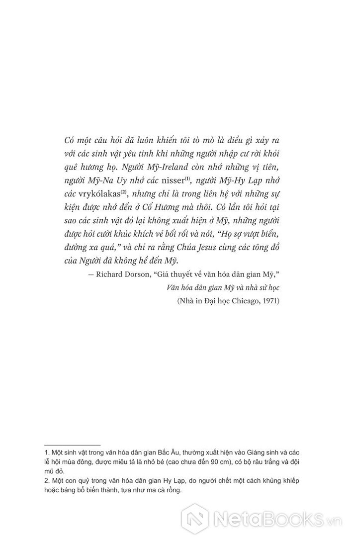 những vị thần nước mỹ