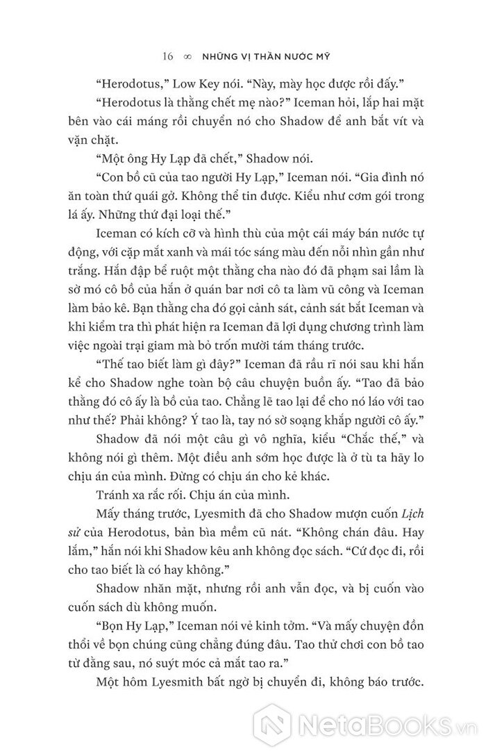 những vị thần nước mỹ