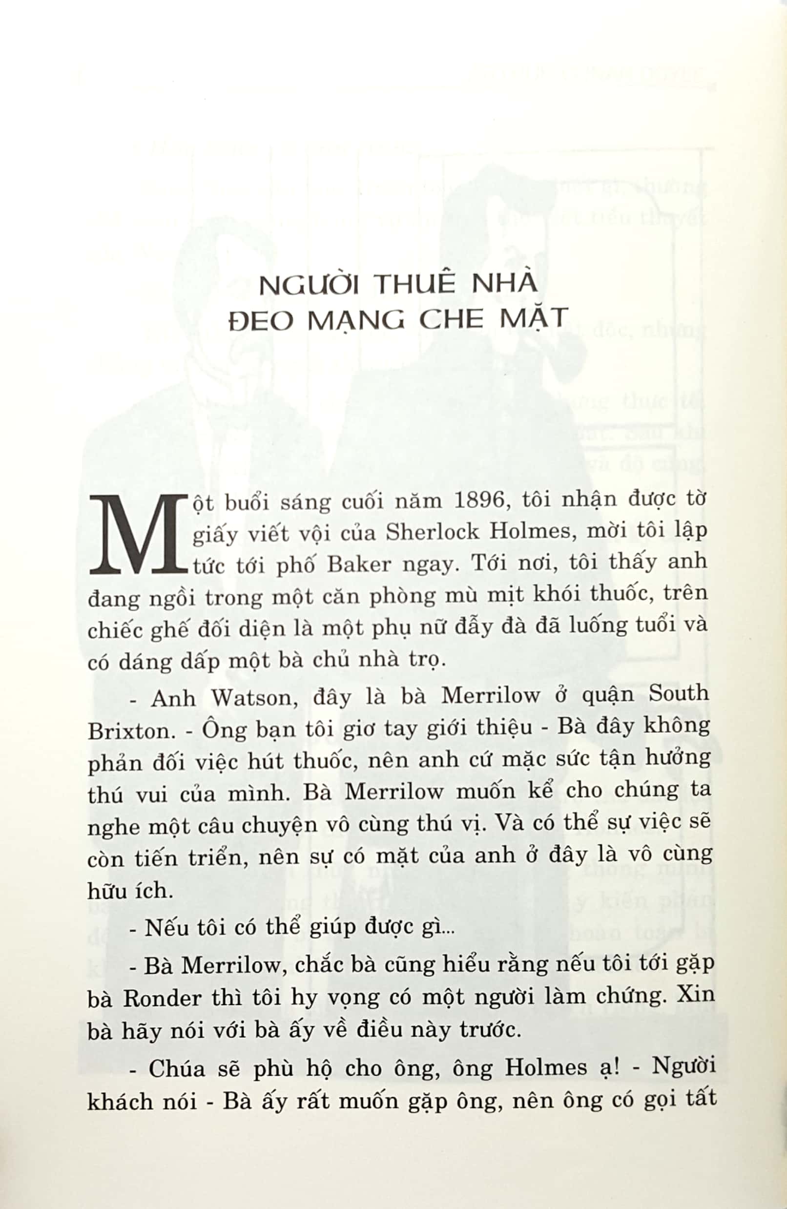 những vụ kỳ án của sherlock holmes(tb)