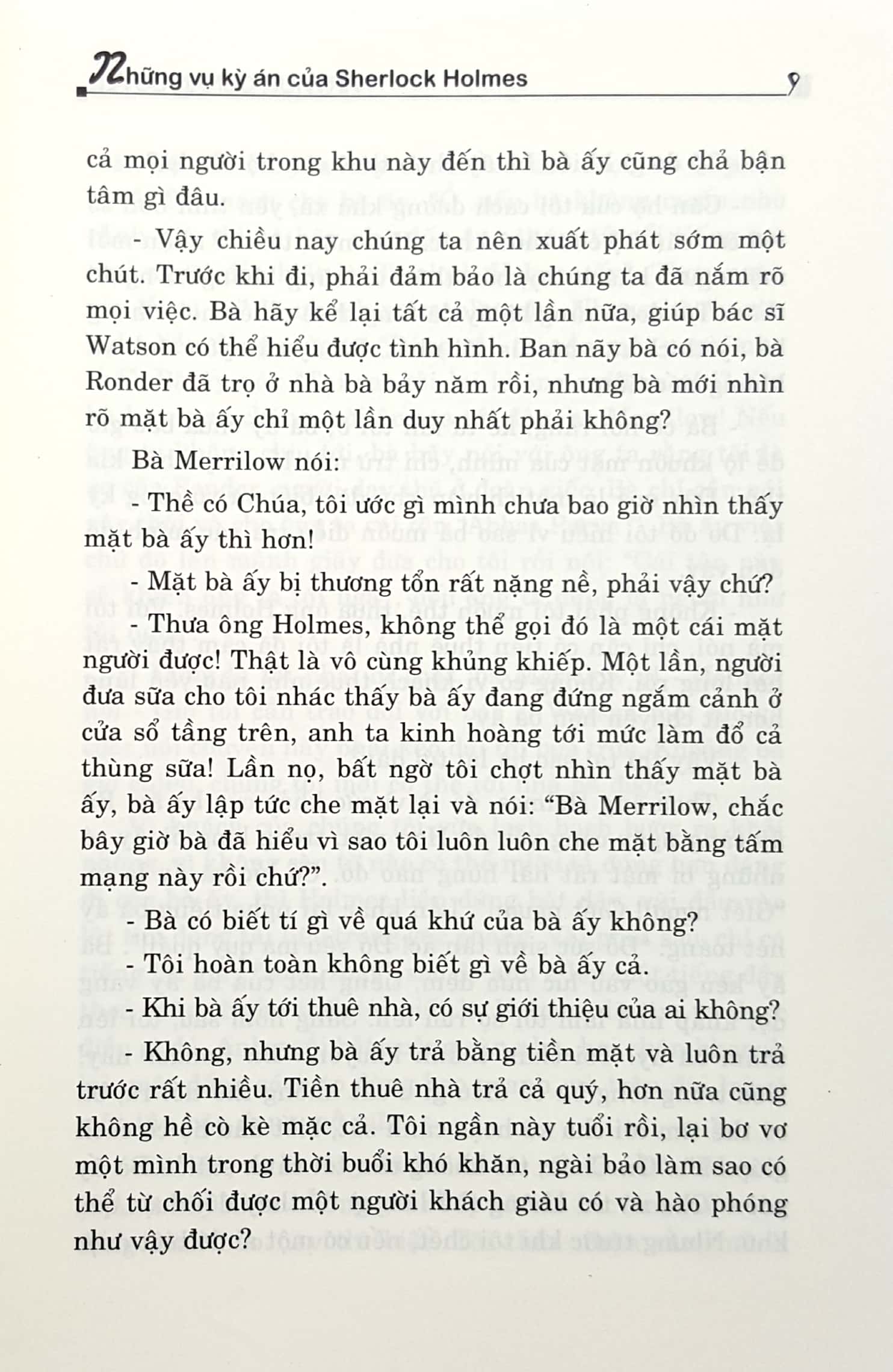 những vụ kỳ án của sherlock holmes(tb)