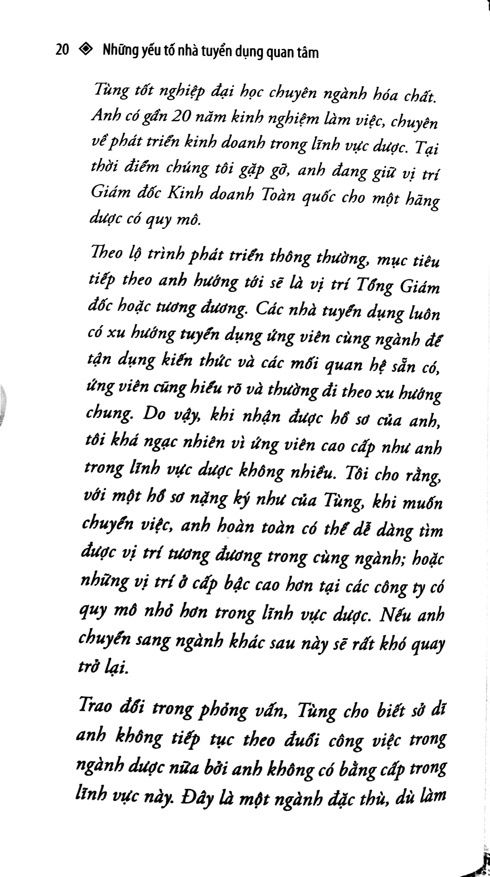 những yếu tố nhà tuyển dụng quan tâm