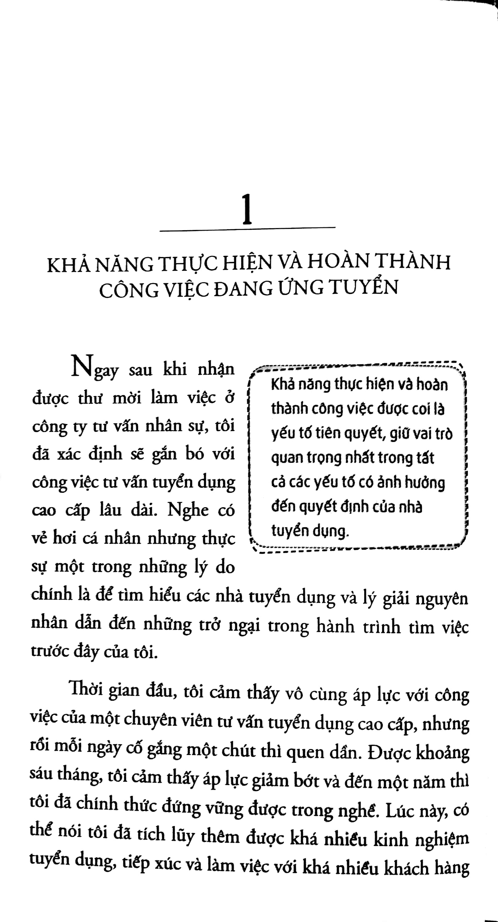 những yếu tố nhà tuyển dụng quan tâm