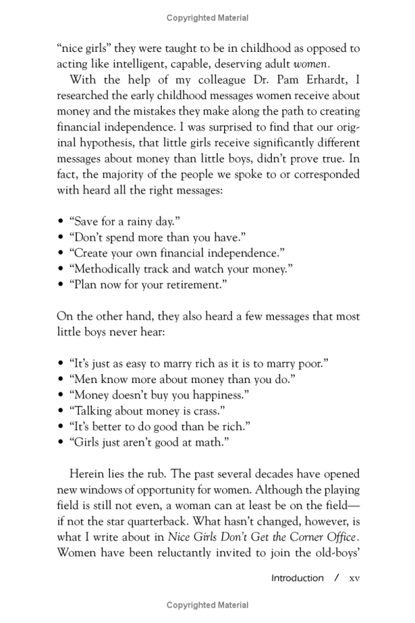 nice girls don't get rich : 75 unavoidable mistakes women make with money