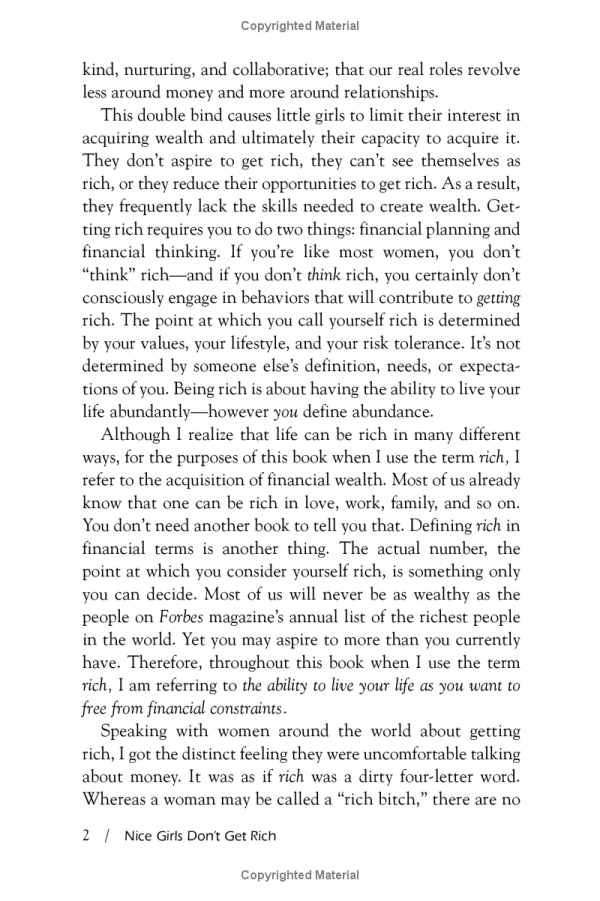 nice girls don't get rich : 75 unavoidable mistakes women make with money