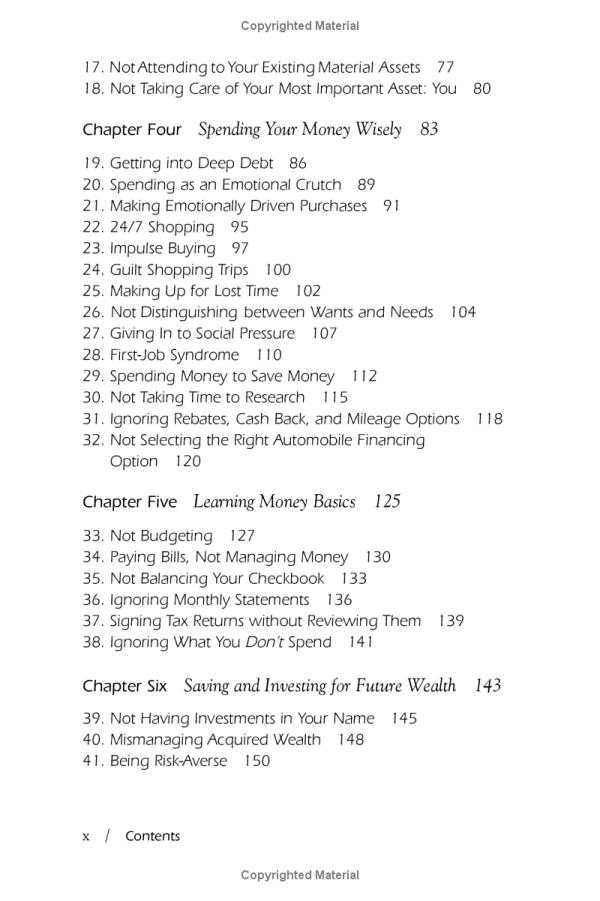 nice girls don't get rich : 75 unavoidable mistakes women make with money