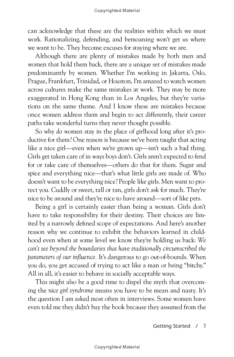 nice girls don't get the corner office: unconscious mistakes women make that sabotage their careers