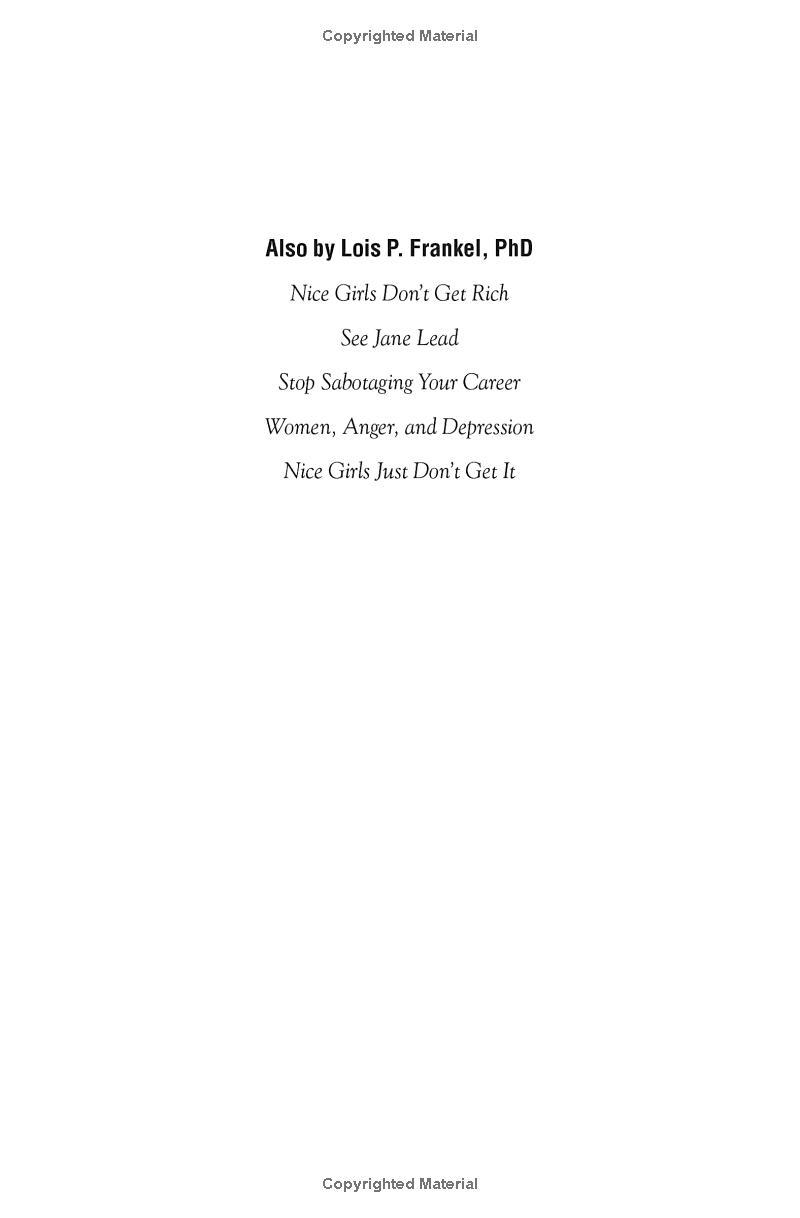 nice girls don't get the corner office: unconscious mistakes women make that sabotage their careers