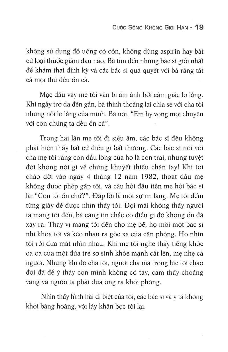 nick vujicic - cuộc sống không giới hạn (tái bản 2022)