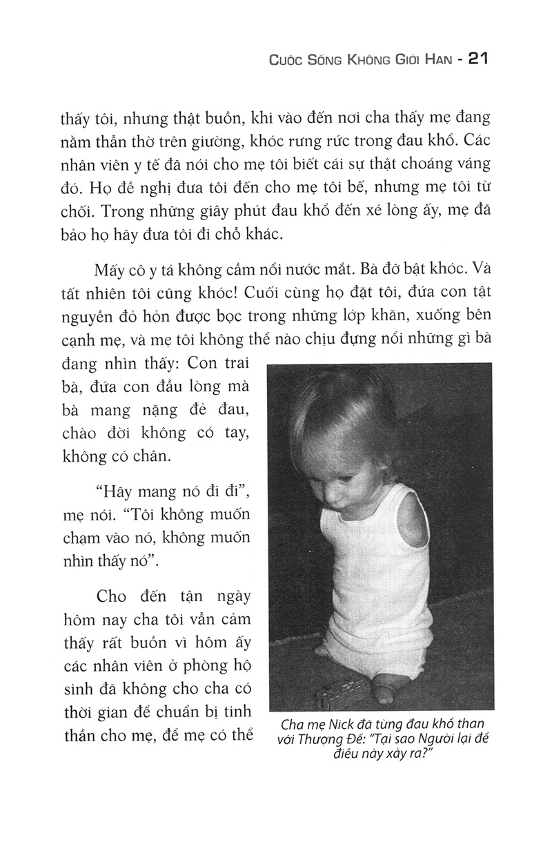 nick vujicic - cuộc sống không giới hạn (tái bản 2022)