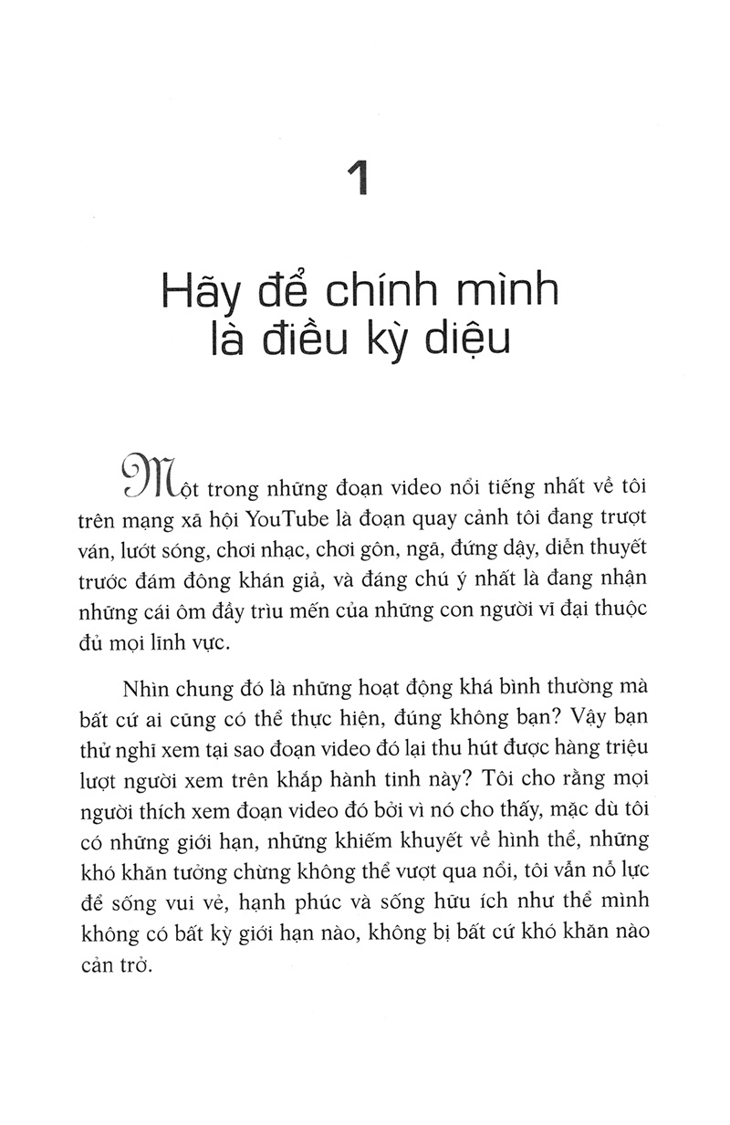 nick vujicic - cuộc sống không giới hạn (tái bản 2022)